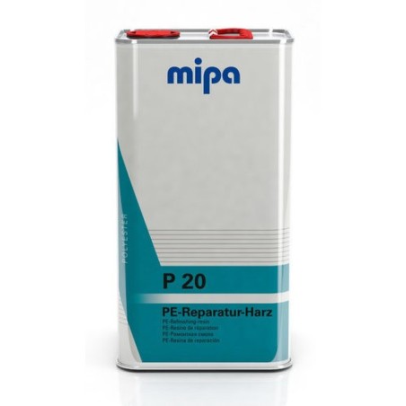 Résine polyester en kit PE-Reparaturharz P20 5KG
