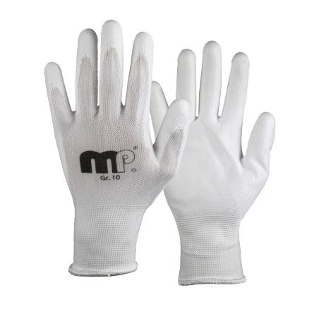 MP Gant blanc de carrossier préhensible Taille 8