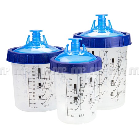 MP Poche souple jetable peinture 400ml 125µ par 50