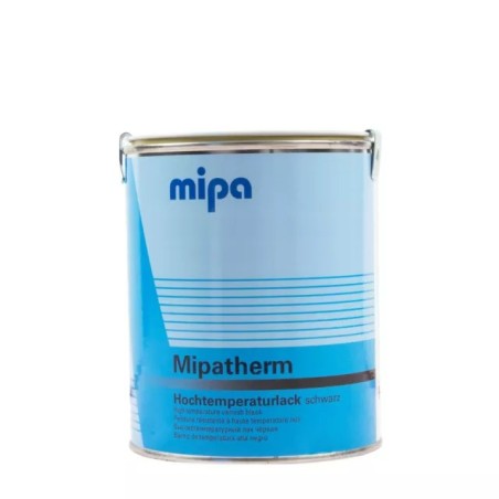 Peinture haute température noir Mipatherm 4L