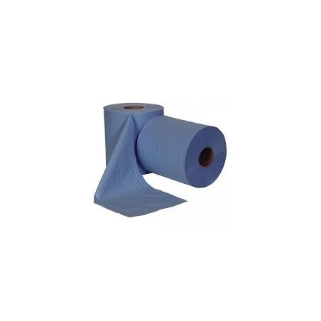 MP Papier nettoyage bobine essuyage 3 plis bleu 36 x 36cm 1000 formats