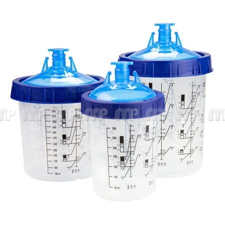 MP Pack 5 poches souple avec godet complet 650ml 125 microns