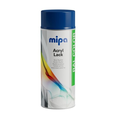 Aérosol peinture acrylique RAL 5010 bleu gentiane Lack 400ml