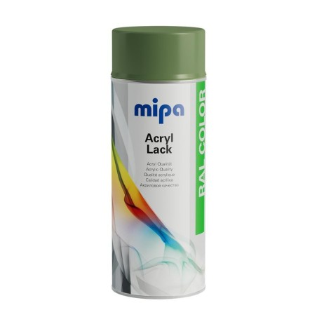 Aérosol peinture acrylique RAL 6011 vert réséda Lack 400ml