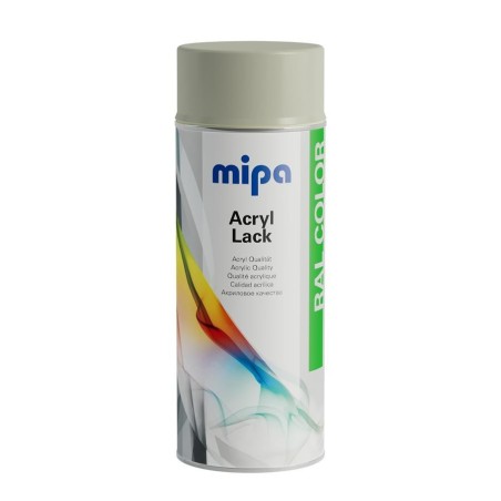 Aérosol peinture acrylique RAL 7032 gris silex Lack 400ml