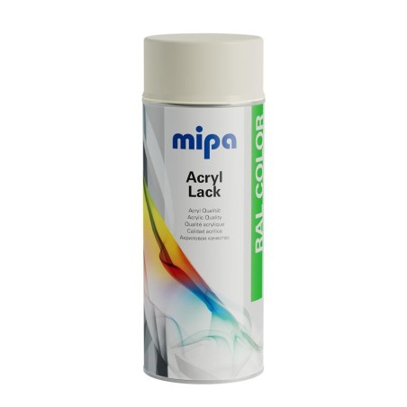 Aérosol peinture acrylique RAL 9001 blanc crème Lack 400ml
