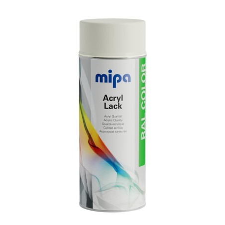 Aérosol peinture acrylique RAL 9010 blanc brillant Lack 400ml