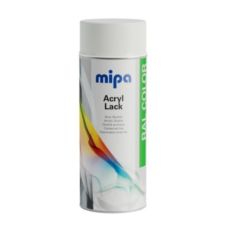 Aérosol peinture acrylique RAL 9016 blanc traffic Lack 400ml