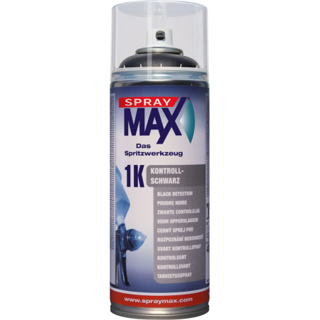 spraymax aerosol guide de poncage noir 400 ml