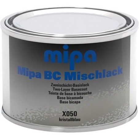 Peinture Solvant X050 Bc-Crystal-Mischlack Bleu Crystal 500Ml