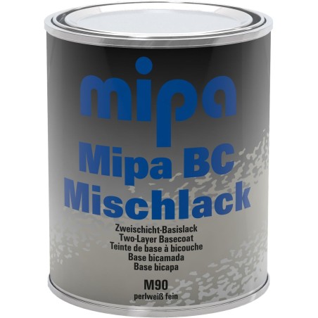 Peinture Solvant M90 Bc-Effekt-Mischlack Blanc Nacre Fin 1L
