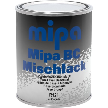 Peinture Solvant R121 Bc-Mischlack Jaune Nuancage 1L