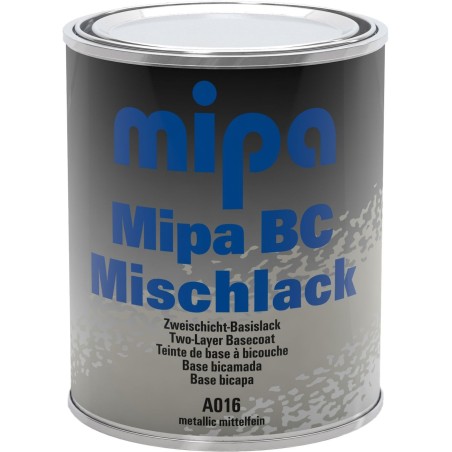 Peinture Solvant A016 Bc-Mischlack Metal Fin 1L