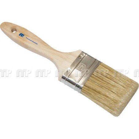 MP Pinceau Nylon Plat Manche Bois Taille 40