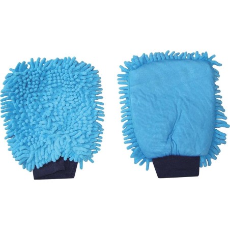 gant de lavage rasta bleu