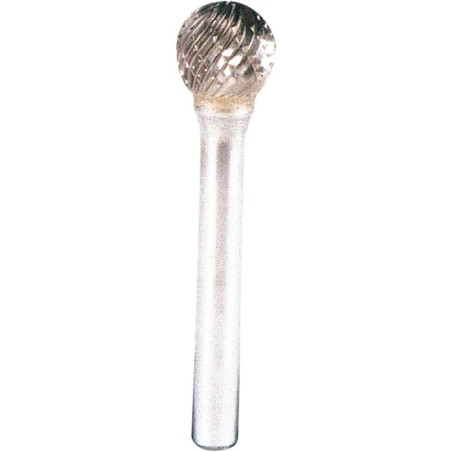 fraise metallique spherique sur tige 9,6mm