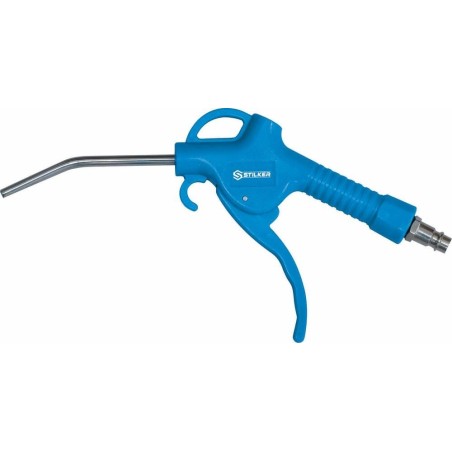 soufflette pvc avec bec 6x100mm avec raccord rapide - blister