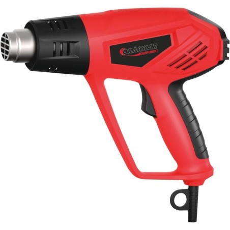 pistolet air chaud 230v 2000w - malette