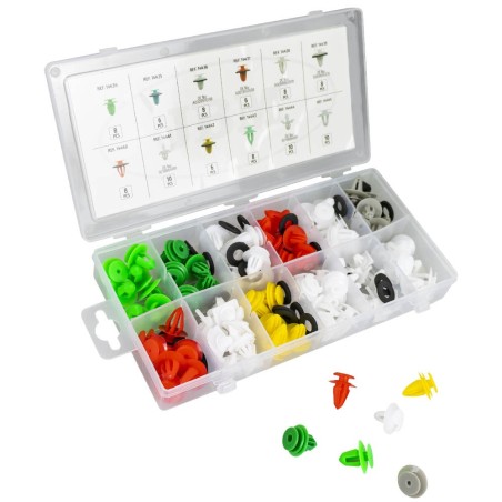 kit de 96 clips pour panneaux de porte par moldings mercedes-benz