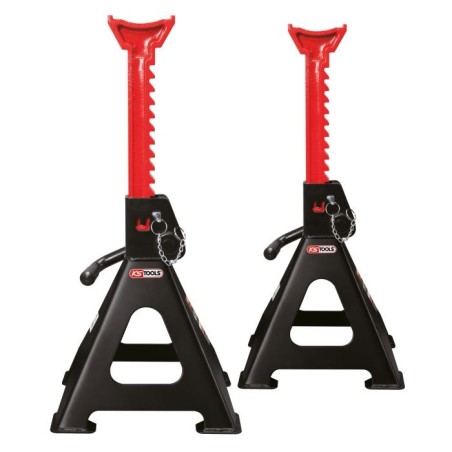 chandelles a cremaillereres, 6t - lot de 2