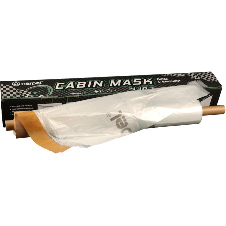 bache de protection paroi cabine reutilisable -x 4 2,4 x 18 m