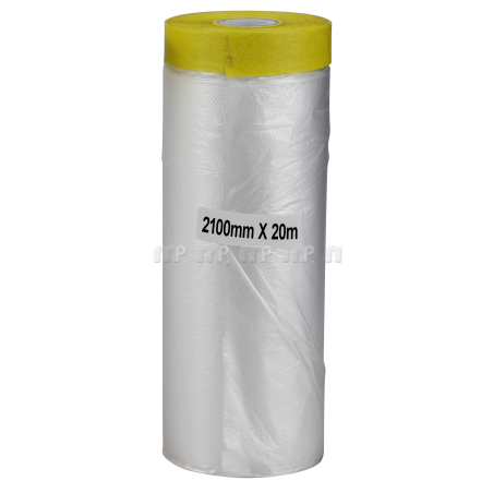 MP Film De Masquage Avec Adhesif  20M X 210Cm