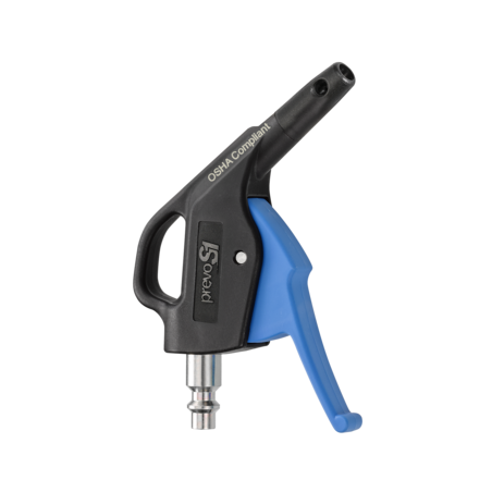 soufflette prevos1 iso b force de soufflage -a 6 bar -g 260 conso d'air -a 6 bar -nm3 par h 13 niveau sonore -a 6 bar -dba