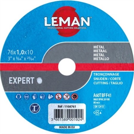 disque d 75 x 3,2 mm meulage bte 25