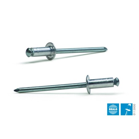 rivet alu par ac 4 x 20 c8 bte 500