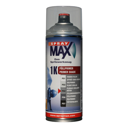 spraymax aerosol appret 1k primer shade ps4 gris moyen 400 ml