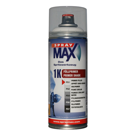spraymax aerosol appret 1k primer shade ps1 blanc 400 ml