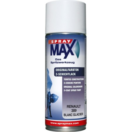 spraymax aerosol peinture renault blanc 389 400 ml