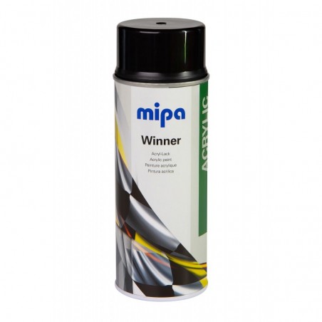 Aérosol peinture noir brillant Winner 400ml