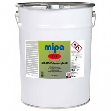 PUR-HS teinte 10L RAL 9016