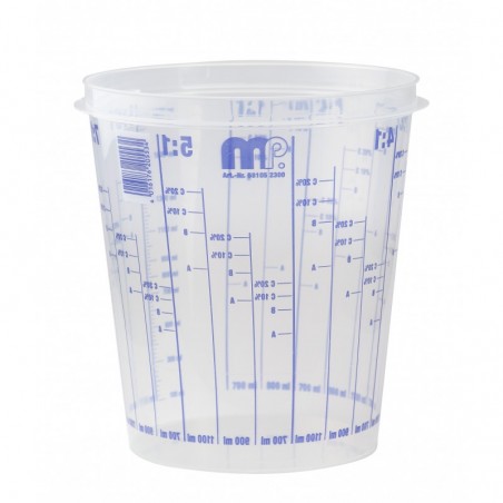 MP Godet de mélange 7 graduations 2300ml par 100