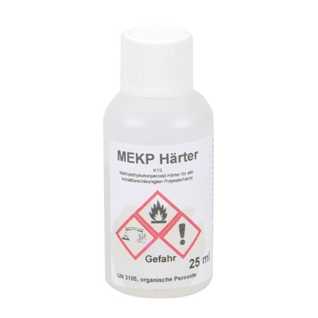 Durcisseur mastic polyester liquide transparent 25ml