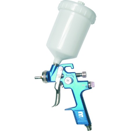 MP Profi-S Pistolet peinture HVLP godet 600ml apprêt garnissant buse 1,8