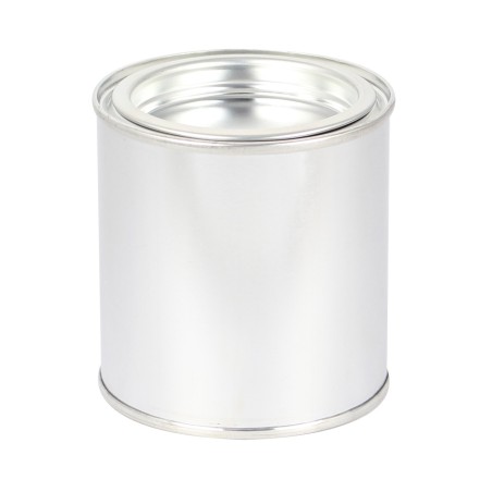 Pot fer blanc avec couvercle spécial hydro (carton 250) 250ml